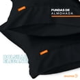 thumbnail image 4 of Fundas DE ALMOHADA Dreamlab 2 Pack Premier 1800 Collection DE Microfibra hipoalergénicas tamaño King 51 cm x 101 cm negro, 4 of 6