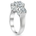 thumbnail image 3 of Pompeii 4 5/8 Ct TW Three Stone Diamond Engagement Ring 14k White Gold Lab Grown, 3 of 3