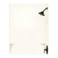 thumbnail image 4 of Swan Surfaces Square Tile 36'' x 36'' Three Panel Shower Wall Kit, 4 of 5