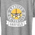 thumbnail image 3 of Garfield - Annoyed University - Women's Short Sleeve Graphic T-Shirt, 3 of 5