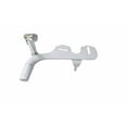 thumbnail image 6 of Avalon Two-in-One Bidet and Handheld Cleaning White Round Compact with Braided Metal Bidet Hose, 6 of 6