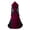 #02Red, variant on Renaissance Dress Women Hooded Medieval Gothic Gown Dresses Ball Gown Vintage Victorian Dresses Halloween Costume Red 5XL