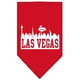 thumbnail image 3 of Pet and Dog Bandana Screen Printed, "Las Vegas Skyline", 3 of 10