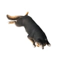 thumbnail image 1 of Escultura de perro realista CUTICAT figura de escultura juguete en miniatura Negro, 1 of 8