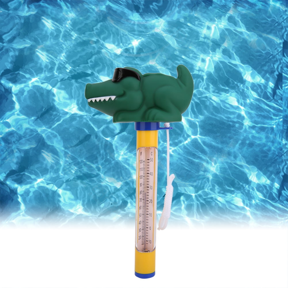 Tebru Cute Animal Floating Thermometer for Outdoor Indoor Swimming