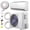 230V-12000BTU, variant on 12000 BTU Mini Split Air Conditioner & Heat Pump, 115V Ductless Inverter AC, Energy Efficient Cooling & Heating for Rooms Up to 750 Sq.Ft, Installation Kit Included