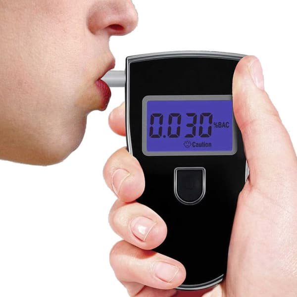 Éthylotest Professionnel Testeur d'Alcool avec 5 Embouts-Pa