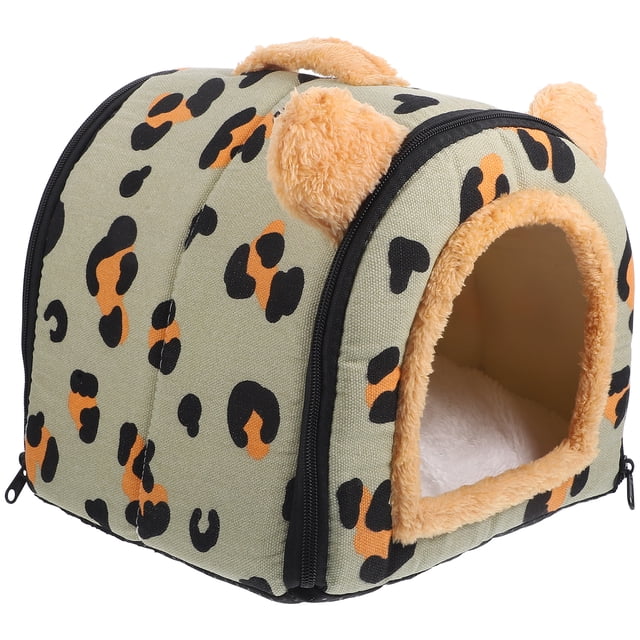 Cachette pour Hamster Cochon d'Inde Furet Maison pour Hamster Maison Chaude pour Hamster Maison de Sommeil pour Hamster Nid Duveteux pour Hamster