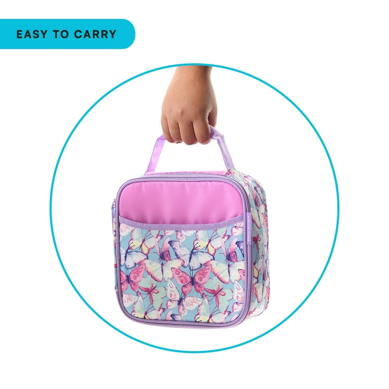 LUN8 Butterfly イアン まとめ売り Arctic Zone Lunch Box Combo with Thermal Insulation, Butterflies