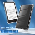 thumbnail image 3 of Dteck Clear Case for All-New Kindle Paperwhite 12th Gen 2024 (7") & Kindle Colorsoft Signature Edition (7") - Lightweight, Scratch-Proof Silicone Back Cover,Clear, 3 of 8