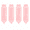 Pink, variant on Push Pull Pencil Erasers, Pink Retractable Rubber Eraser with Plastic Sleeve, Portable Pen Style Eraser for Pencil Case, Writing Accessories and Office Use
