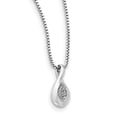 thumbnail image 1 of SS White Ice.04ct. Collier Diamant 18 Pouces, 1 of 3