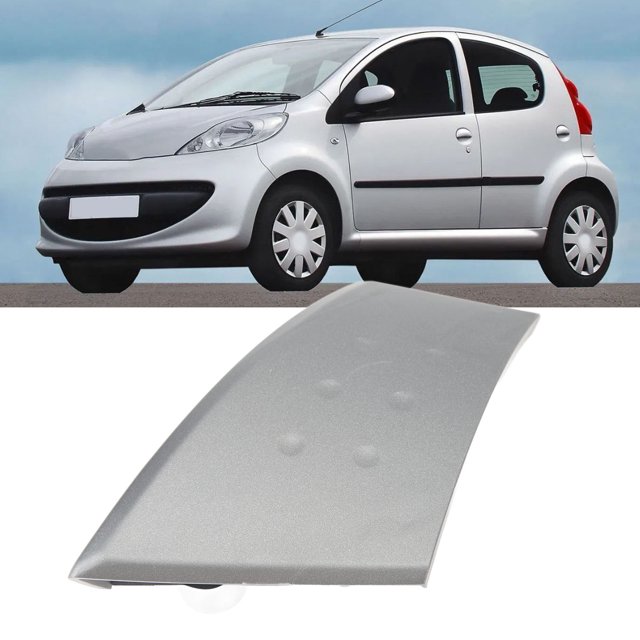 Left Door Handle Cover, Perfect Match Premium Easy Install Direct Replace Durable Inner Door Handle Cover Grey With Bracket For 107 2005 To 2009