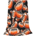 thumbnail image 2 of Yibo Football Theme Blanket Flannel Soft and Comfortable Anti-static Bed Sofa Blanket, 2 of 9