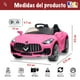 thumbnail image 5 of Kids House Carro Montable para Niños Dash, con Luz, Música USB MP3, Educación Temprana, Batería Dual 6V, Diseño Compacto y Seguro, Ideal para Aprender Jugando (Rosa), 5 of 8