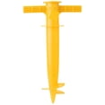 thumbnail image 1 of Beach Umbrella Sand Anchor Stand Holder, One Size Fits All Beach Umbrella, Universal Umbrella Ground Spike Base Holder with 3-Tier Screw Safe Stand for Strong Winds, 1 of 5