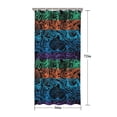 thumbnail image 5 of Colorful Stripe Monster Cartoon Trucks Pattern Shower Curtain 36"x72" ,Bathroom Decorative Shower Curtains Set with 12 Hooks,Modern Waterproof Washable Shower Curtain, 5 of 6