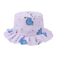 thumbnail image 4 of MIASHUI Breathable Fisherman Sun Hat For Kids Outdoor Beach Activities And Summer Purple,One Size, 4 of 4