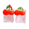 thumbnail image 3 of jinwen Kids Inflatable Swim Arm Bands Tube Armlets Summer Lightweight Floating Circle Cherry, 3 of 9