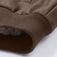 thumbnail image 5 of Zip-Up Jackets for Men Big and Tall Casual Long Sleeve Collared Sherpa Fleece Lined Coats Plus Size M-4XL Warm Outerwear Jacket with Pockets, 5 of 7