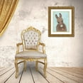 thumbnail image 3 of Fab Funky 20x24 Gold Ornate Wood Framed with Double Matting Museum Art Print Titled - Funny Farm Donkey 2, 3 of 4