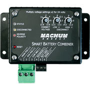 Magnum Energy ME-SBC Smart Battery Combiner, Auto-Detect 12 or 24 VDC, Transfers up to 25 Amps