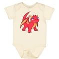 thumbnail image 3 of Inktastic Cute Baby Red Dragon Boys or Girls Baby Bodysuit, 3 of 5