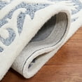 thumbnail image 5 of SAFAVIEH Metro Phipp Medallion Area Rug, Light Blue/Ivory, 6' x 6' Round, 5 of 8