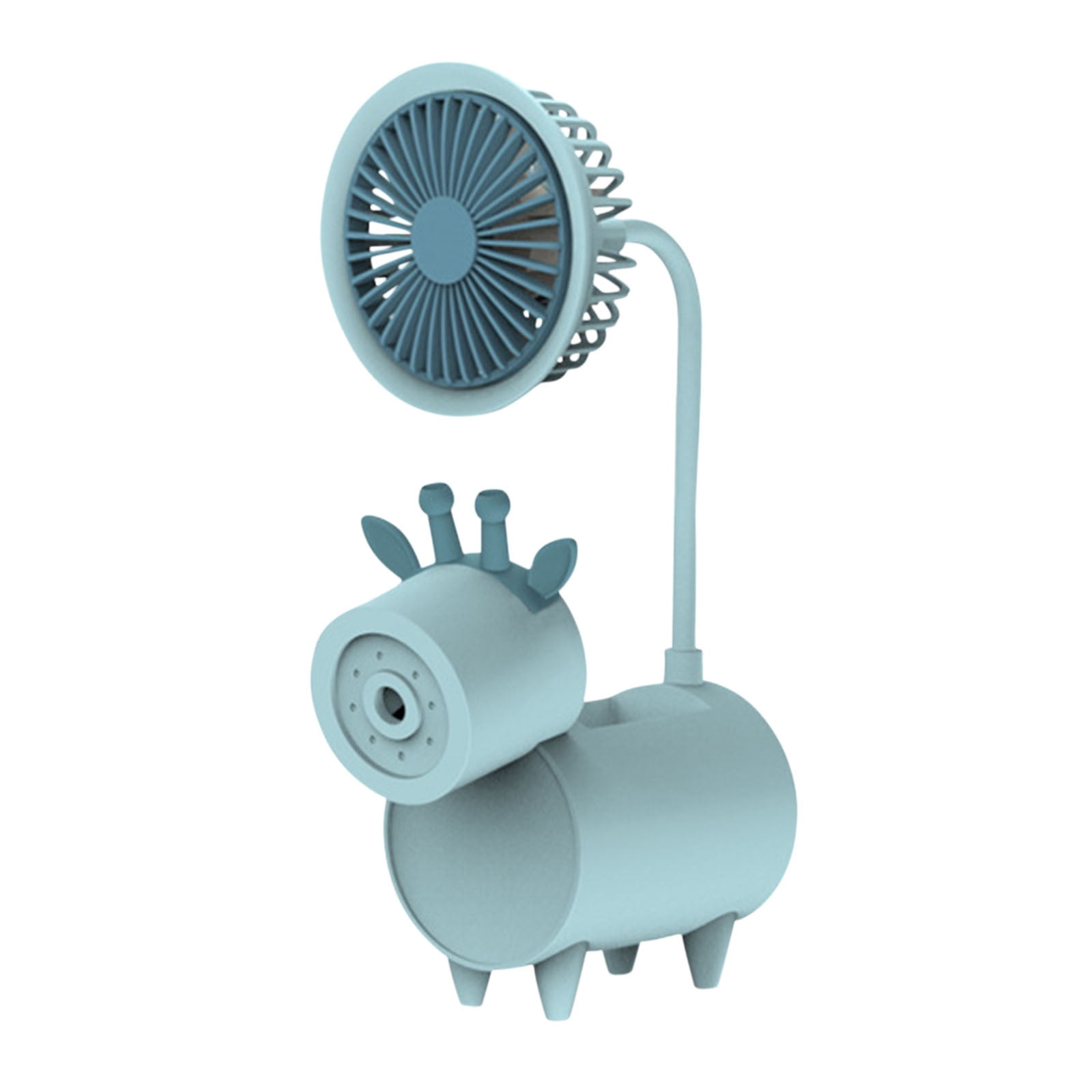 Taqqpue Fun Fan Student Pen Holder Fan Pencil Sharpener Fan Multi