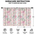 thumbnail image 2 of Blackout Kids Curtains,Pioneer Flower Childrens Insulated Curtains Set Of 2,Bedroom Essentials,Toddler Room Decor 42x54in(106x137cm), 2 of 4