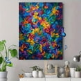 thumbnail image 4 of Qisvanset 12x16 Inch Black Dog in Jungle Canvas Painting Wall Art, 4 of 5