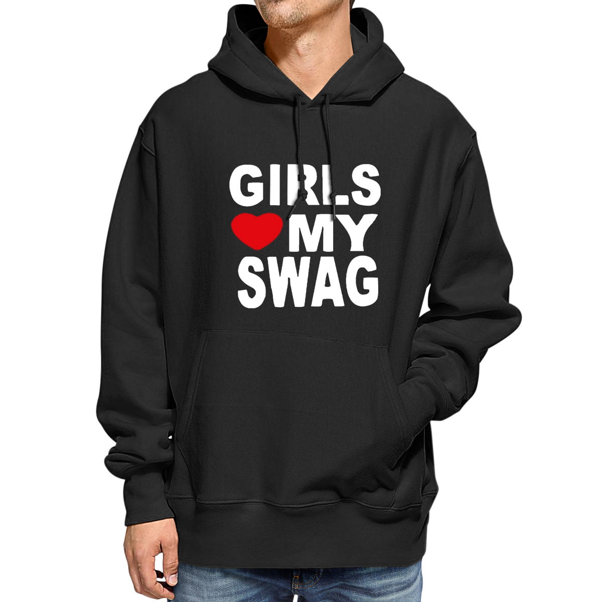 Unisex Cool Swagg Jumper Team Jesus Black and Grey Sweatshirt 