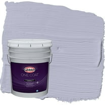 Glidden One Coat Cosmic / Purple Semi-Gloss Exterior Paint with Primer, 5 Gallon
