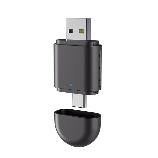 JIAHAOO Adaptateur Sans Fil Intelligent pour Voitures, Intégration Transparente avec Android Auto Original, Simplicité Plug-and-Play