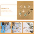 thumbnail image 2 of Miangastore 10 pcs DIY Music Notes Charms Jewelry Making Musical Notes Charms Metal Music Symbol Charms, 2 of 9