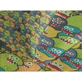 thumbnail image 4 of Ambesonne Alien Quilted Bedspread Set 3 Pcs, Colorful Monster Crowd, King Size, Multicolor, 4 of 5