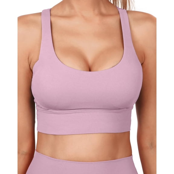 Form Strappy Sports Bra for Women Padded Push Up Sports Bra Athletic Running Sports Bra Workout Bra Yoga Bra