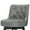 Dark Gray, variant on Dycanpo 26" Swivel Counter Height Bar Stools, with Back Linen Fabric for Home Kitchen, Gray