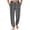 Black_001, variant on gzxflxpge Casual Plaid Pants for Men Comfortable Soft Drawstring Elastic Waist Pajama Pants Stylish Loose Fit Trousers with Pockets Blue XL