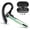 Green, variant on Bluetooth Headset, Single-Ear Bluetooth Earpiece with ENC Mic with HiFi Stereo Sound, 72 Hours Talking Time Wireless Headset V5.3 with 400mAh Charging Case for iOS Android Cell Phones, Black