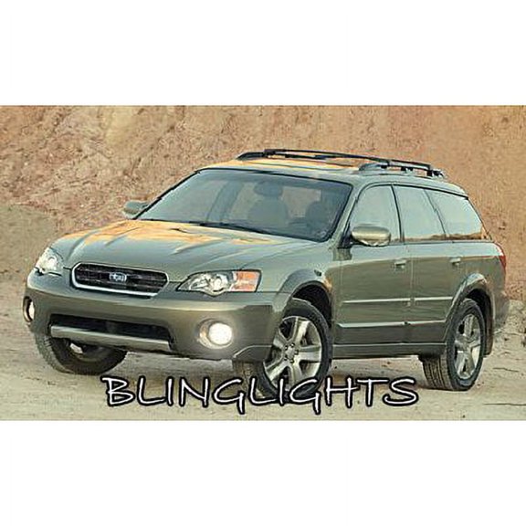 For 2005 2006 2007 2008 2009 Subaru Outback White Halo Fog Lamp Light Kit