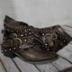 thumbnail image 2 of NECHOLOGY Botas Mujer Adulto Femenino Zapatos Botines mujer Zapatos de transpirables cortos Retro altos, botas gruesas de tacón para mujer, botas con cremallera para mujer (Brown, 8.5), 2 of 4