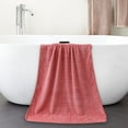 thumbnail image 1 of Fiudx Toalla de Terciopelo Coral, Toalla de Baño de Vellón Ultrasuave, Gorro para Secar El Cabello Muy Absorbente, Toalla de Playa Que No Suelta Pelusa, Ideal para Uso Doméstico, Playa o Actividades, 1 of 4