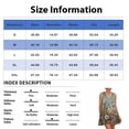 thumbnail image 3 of WTOBBY Women's Floral Print Sleeveless Dress V-Neck Casual Spring Summer Dress with Elastic Waist for Comfort and Flattering Fit,Cow PatternS, 3 of 5