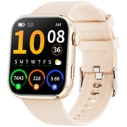 Mingdaln Smart Watch for Men Women, 2026 Smartwatch(Metal body) , 1.93 New Fitness Watch with Answer/Make Call/120+ Sport Modes/Pedometer/IP68 Waterproof, Fitness Tracke Fits for Android/iPhone,Pink