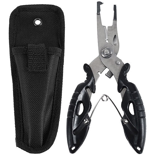 Details about   57g Portable Stainless Steel Fishing Pliers Multi-tool Fishing Wire Fishhook 