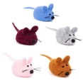 thumbnail image 3 of 5PCS Felt Mouse Cat Toy Funny Lovely Animal Shape Cat Chew Toy Kitten Catnip Toy, 3 of 10