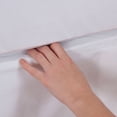 thumbnail image 3 of Bed Maker's Wrap-Around, Never Lift Your Mattress Ruffled Bed Skirt, 14" Drop Length, White, Queen, 3 of 3