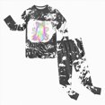 thumbnail image 2 of NOLDARES Kids Pajamas For Boys Skeleton Glow-in-The-Dark Cotton Toddler Halloween Outfit Boys and girls(Black,7Y), 2 of 8