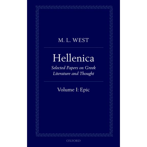 Hellenica: Volume I: Epic, (Hardcover)